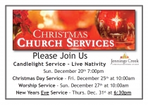 Jennings Creek CRC Christmas Services