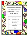 Birthday Party for Jesus